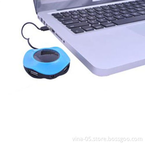 4 Ports USB Hub with True Plug-and-play Function and Hot Swap Capabilities